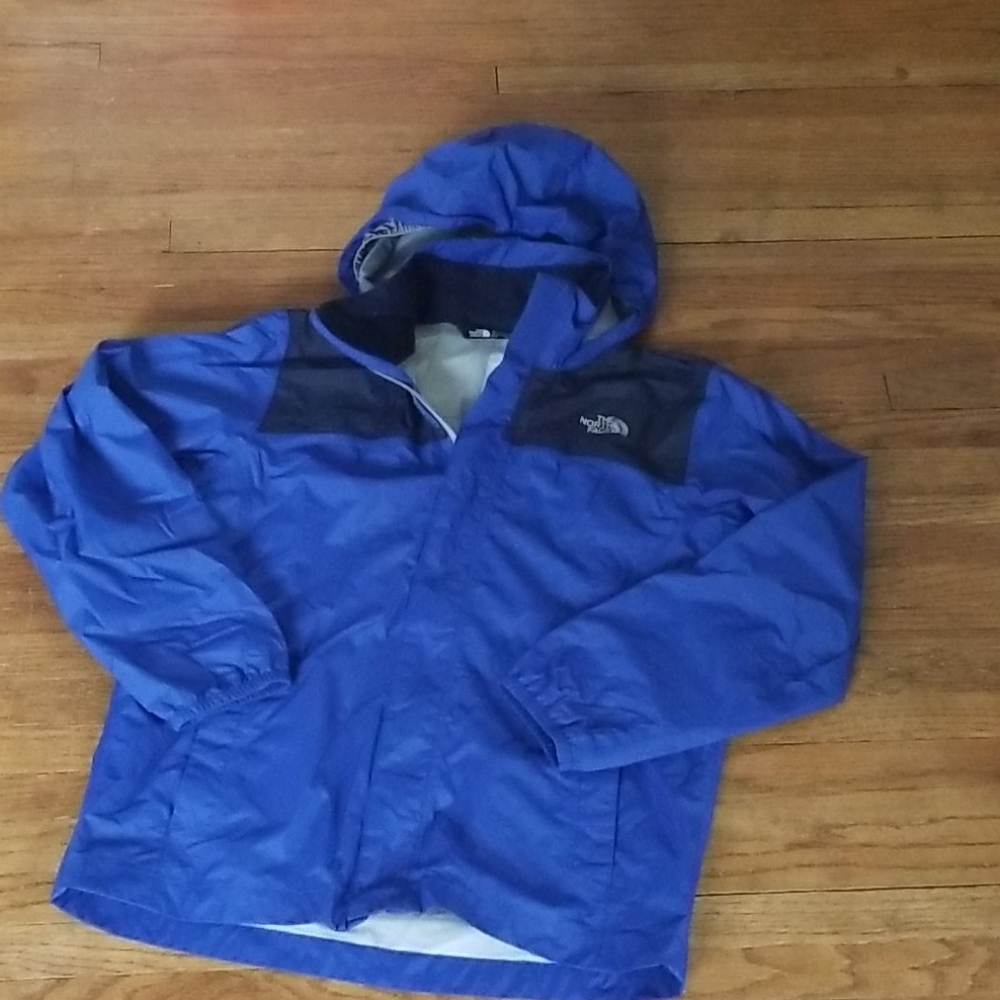 Boys North Face rain coat